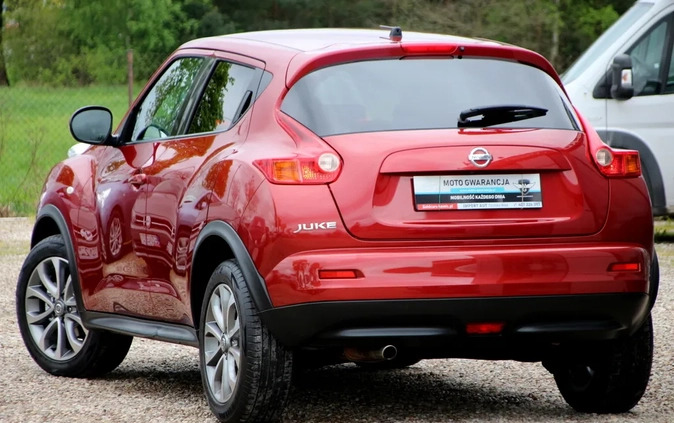 Nissan Juke cena 38900 przebieg: 166000, rok produkcji 2013 z Okonek małe 596